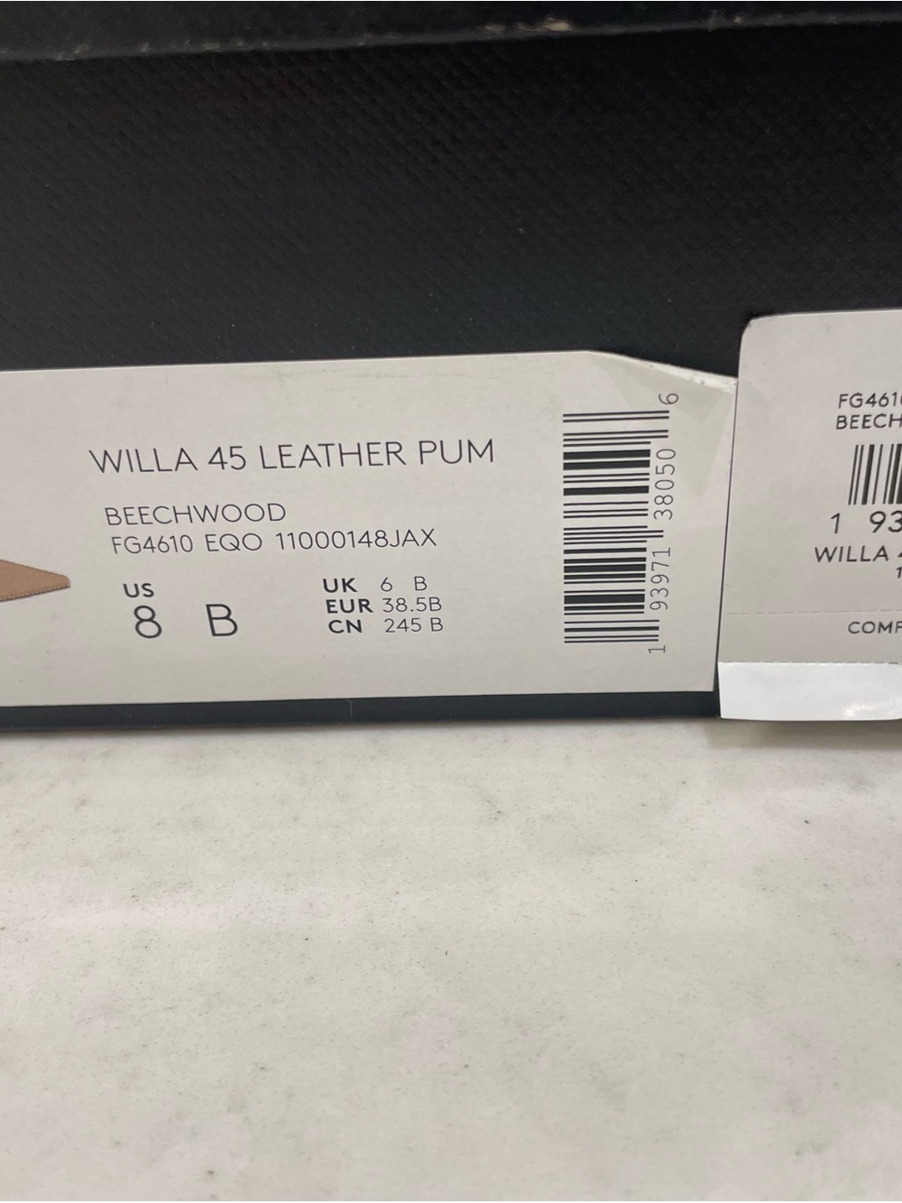 NWT Coach Nude/Tan Pointed Toe Low Block Heel Pumps with Gold Stud Trim - Picture 5 of 5